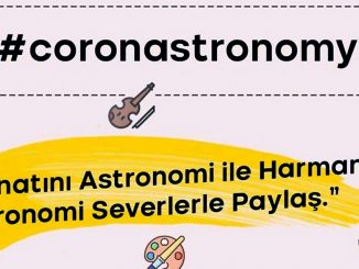 Coronastronomy yarışması görseli